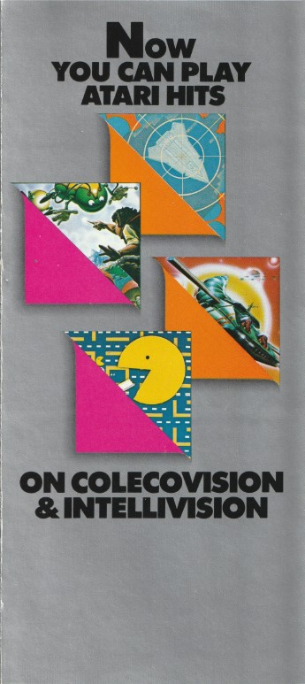 ColecoVision Atarisoft Catalog V1 - first edition Atarisoft catalog